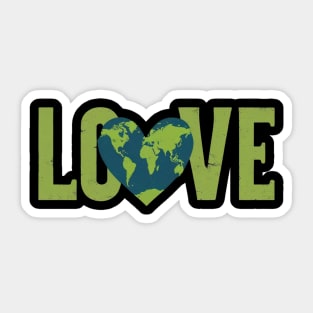 Love Earth Day Sticker